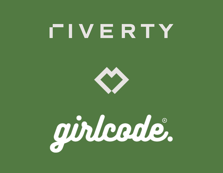 Women in Tech next to Riverty and GirldCode logo
