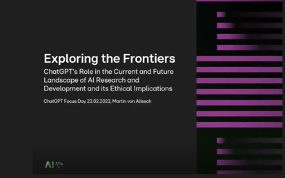 Cover image exploring the frontiers 