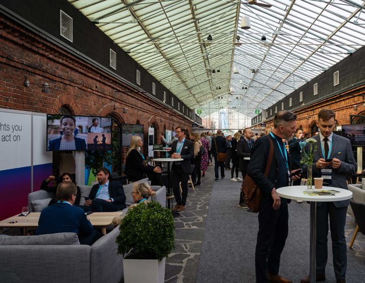 People at Nordic Fintech Summit