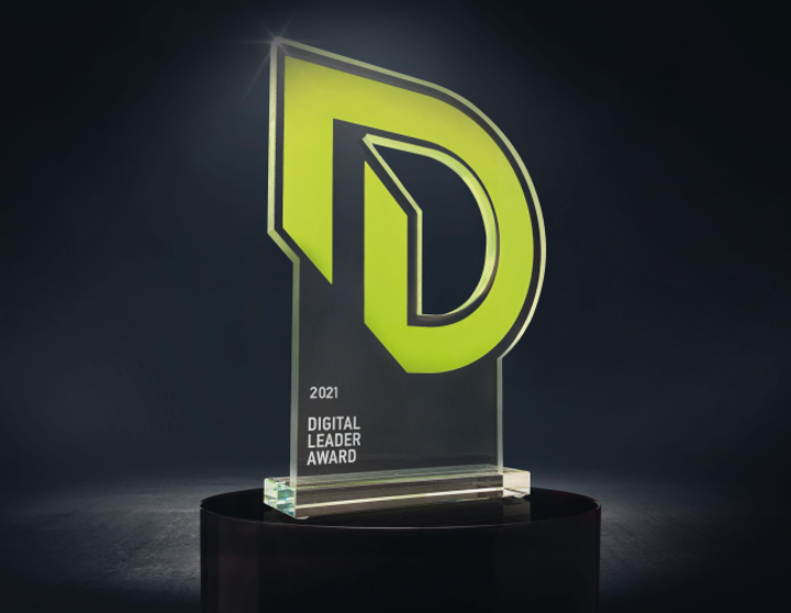 Gewinn des Digital Leader Award