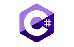 A logo of c# progamming language