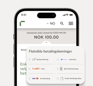 Flexibla betalningslösningar