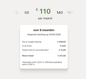 monthly payment