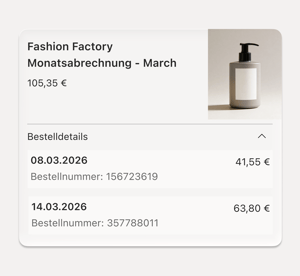 Payment overview