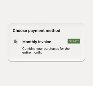 Choose payment method