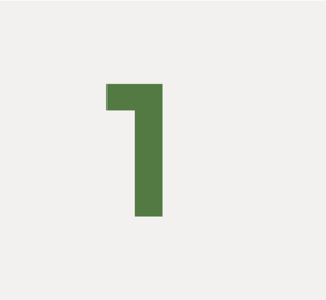 Kuvake, jossa on vihreä 1
