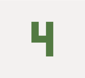 Kuvake, jossa on vihreä 4