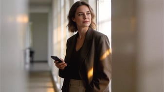 A woman