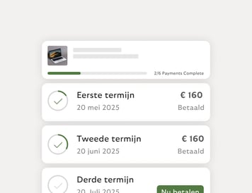 Payment plan for purchasing a notebook.