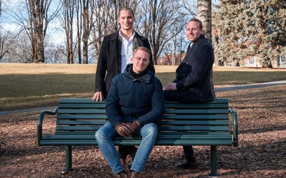Norisma mennesker i parken