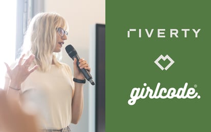 Female Tech Talent mit Riverty und GirldCode logo