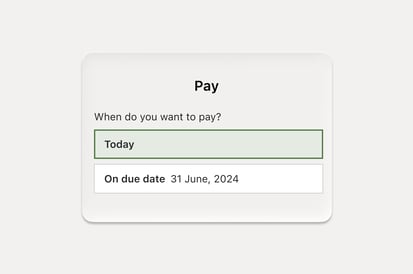 You get paid