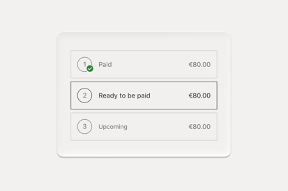 You get paid