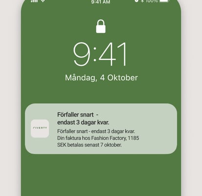 Bnpl App notiser