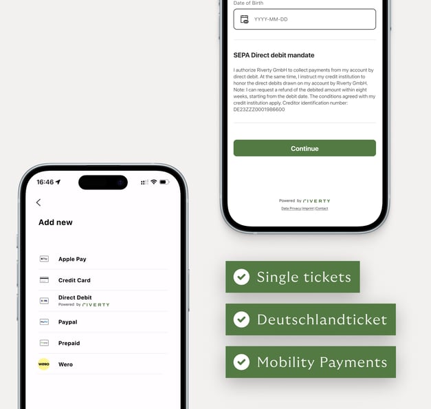 ticketing paypage