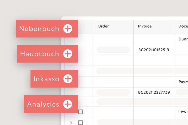 Rivertys Accounting as a Service ist eine Komplettlösung: Konsolidieren Sie Buchhaltung, Rechnungsstellung und Inkasso in einer modularen Plattform, die über leistungsstarke Reporting- und Analysefunktionen verfügt.