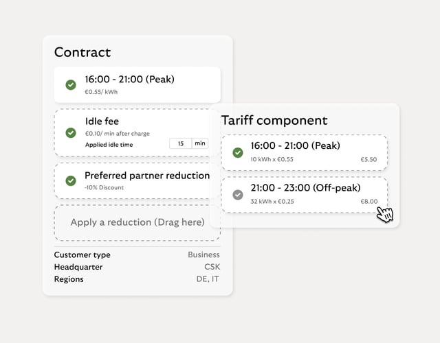 Charge Plan & Contract Management