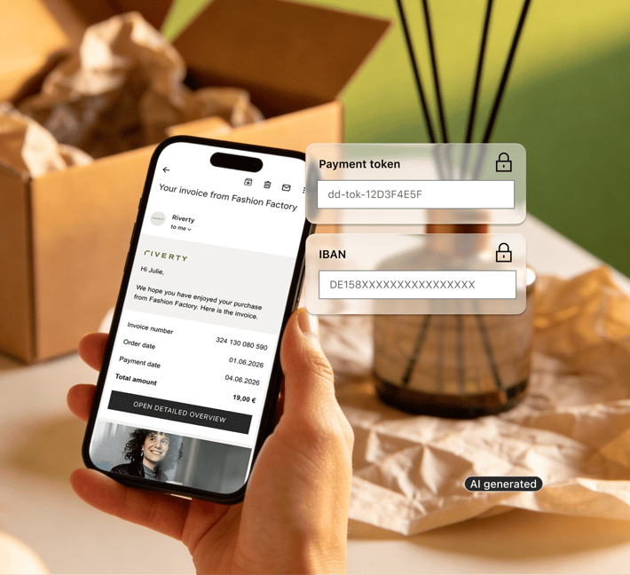 Phone displaying purchase payment reminder