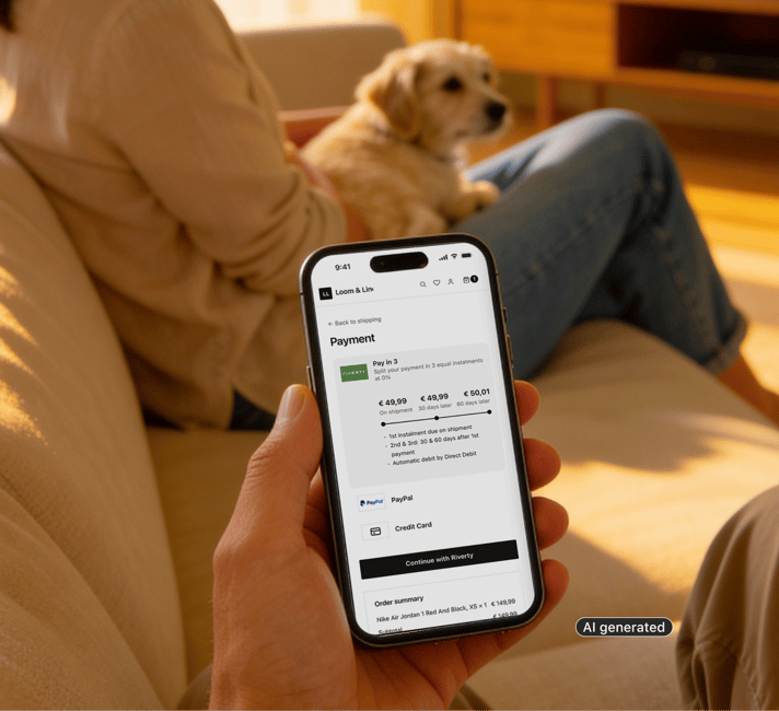 man looking at his phone