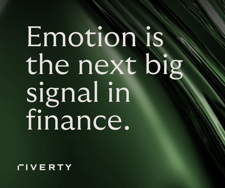 Infographic showing that emotion is the next big signal in finance.