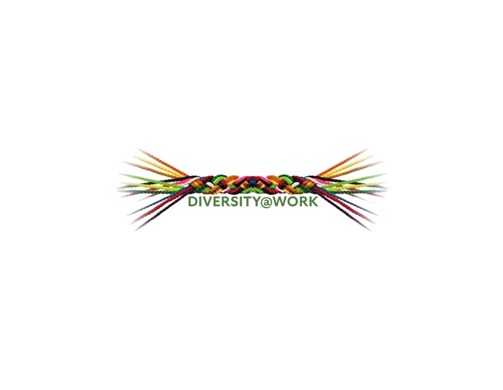 Strand of colorful threads showing diversity at work