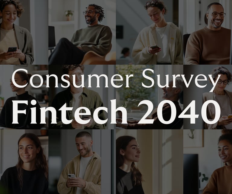 Graphic showing consumer survey fintech2040