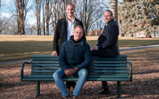 Norisma mennesker i parken