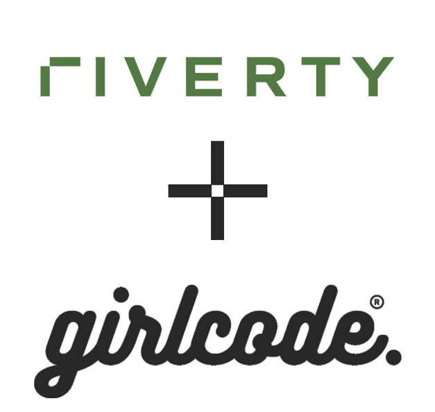 Die beiden Logos von Riverty und Girlcode