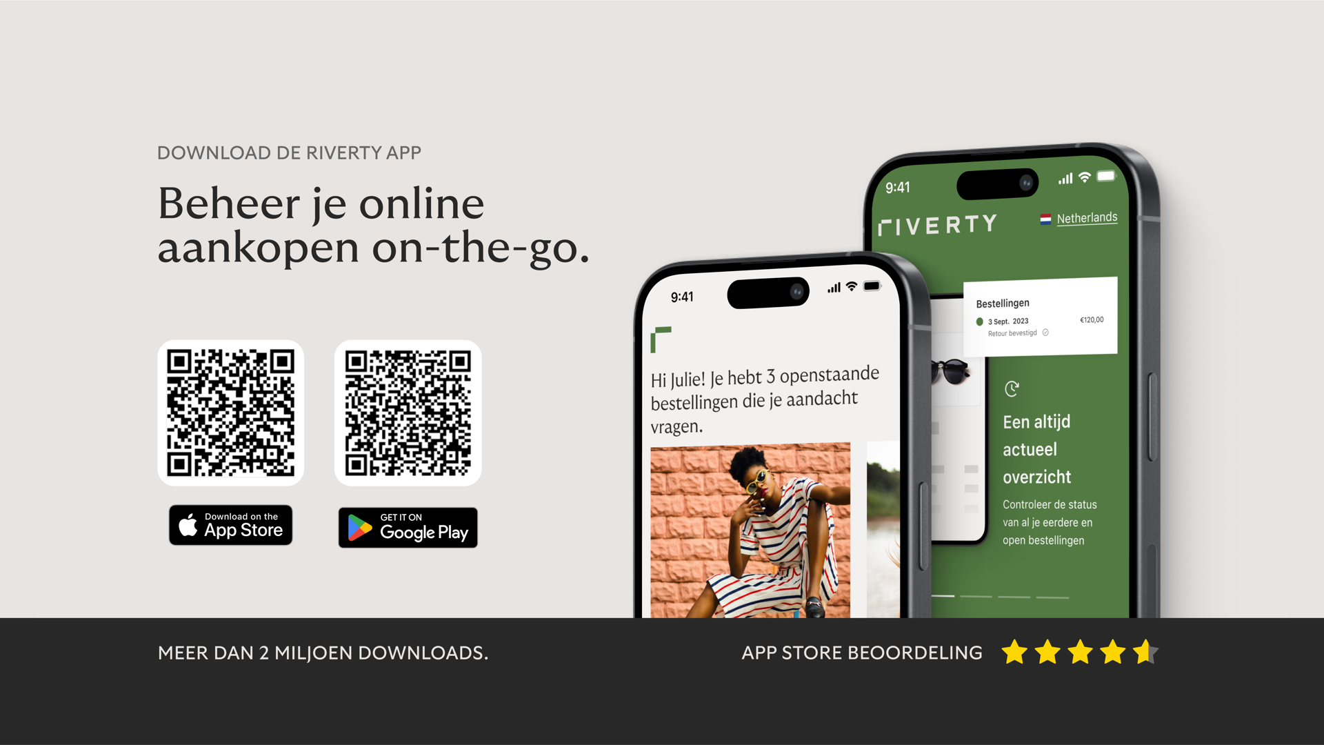 Download nu de Riverty-app